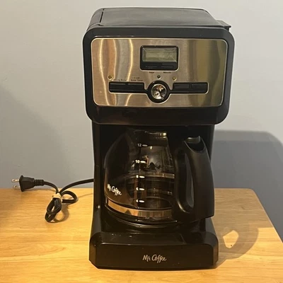 Mr. Coffee 型号 BVMC-Pjx23 12 杯可编程黑色咖啡壶  — 第 1/4 张图片