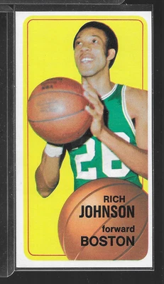 1970-71 TOPPS BASKETBALL # 102 RICH JOHNSON NICE CARD - Image 1 of 2