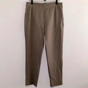 Karen Kane Pull-On braun hellbraun Knöchelhose Damengröße Large - Bild 1 von 5