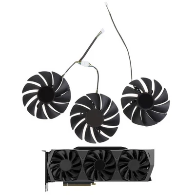 89mm CF9015H12S 4Pin Graphics Card Fan For ZOTAC RTX3090 for RTX 3080 Co - Image 1 of 4