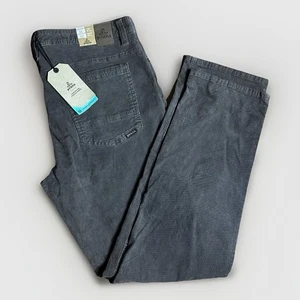 NEU Prana Campfire Cordhose Herren 36x34 torfbraun Slim Fit Wandern Outdoor " - Bild 1 von 6