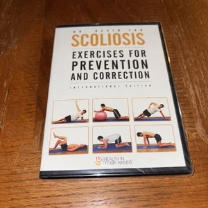Scoliosis Exercises for Prevention and Correction Intl Ed DVD Dr Kevin Lau New! - Picture 1 of 2