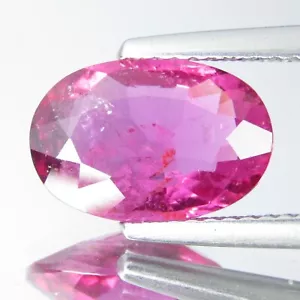2.64Cts Classic Natural Unique Rubilite Tourmaline Fashion Oval Shape Loose Gem - Picture 1 of 3