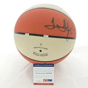 Tina Thompson Signed WNBA Basketball PSA/DNA Autographed Houston Comets - Picture 1 of 3