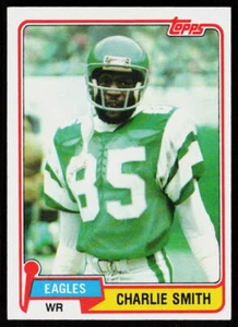 1981 Topps Charlie Smith #523 FOOTBALL Philadelphia Eagles - Picture 1 of 2