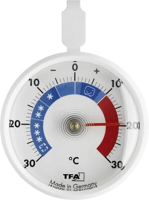 2x TFA Kühlschrank Thermometer Set Gefrierschrank Kühlregal Eisschrank analog - Bild 1 von 2