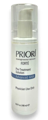 Solución de pretratamiento Priori Forte Advanced AHA (6 fl. oz/180 ml) nueva, como se ve Foto 1 de 2