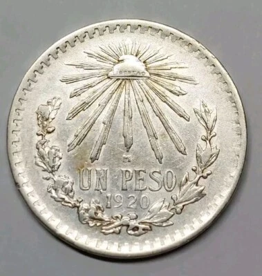 Mexico Un Peso 1920 P20-1 - Image 1 of 4