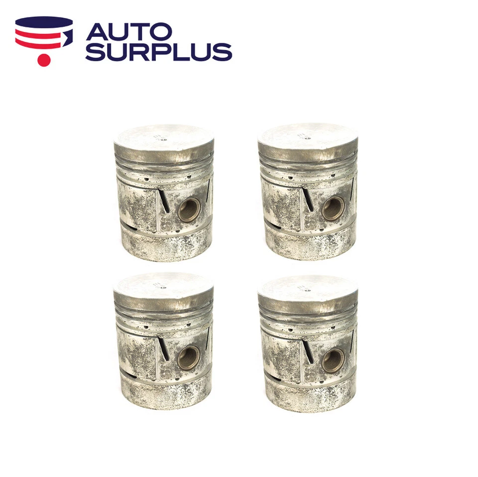 Juego de pistones con tapa de plato 040 para Austin A40 Cambridge Countryman 1.2 1954-1957 Foto 1 de 1
