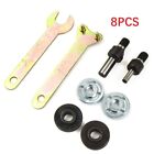 Hand Drill Parts Spanner Connecting Rod Kit For Angle Grinder 8 Pcs Wrench New