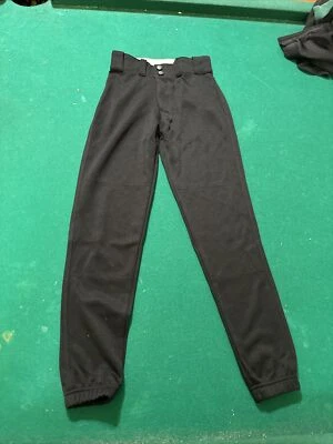 Pantalones de béisbol Easton para niños negros juveniles talla pequeña 23"-25" Foto 1 de 4