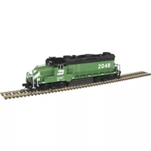 Atlas ~ N Scale GP-20 ~ SILVER BURLINGTON NORTHERN #2048 ~ DC Version ~ 40004491 - Picture 1 of 2