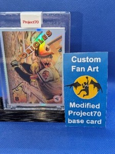 1/1 Topps Project70 / Cal Ripken Jr by Alex Pardee custom Rainbow Foil **READ**