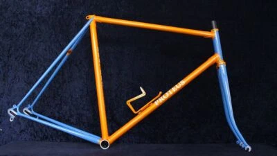 Proteus Design Custom 58cm Prugnat Lugs Campagnolo Drops Horquilla Extremos Hecho en EE. UU.  Foto 1 de 4