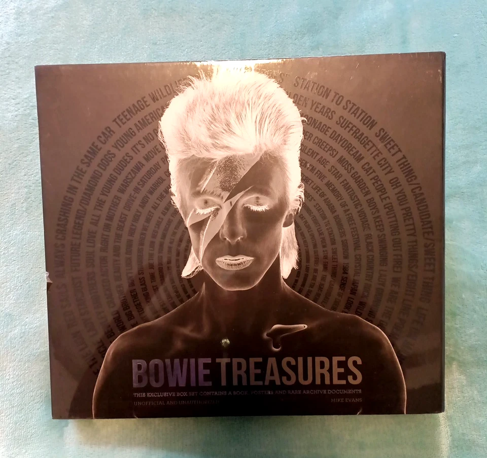 'Bowie Treasures' Collector BoxSet Book, Posters Documents & More New And Sealed - image 1 of 4
