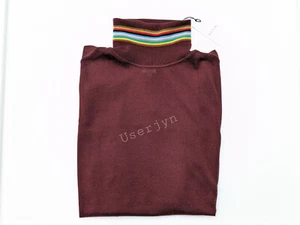 Paul Smith Men's Artist Stripe Wool Roll Neck Pullover Jumper Sweater RRP: £255 - Picture 1 of 10