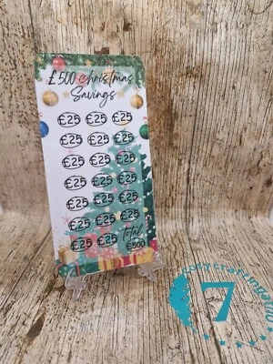500 Pound Christmas Savings | Cash Tracker | Money | Debt | Finance Management - Image 1 of 4