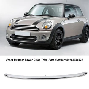 Lower Grille Trim For BMW 2007-2015 Mini Cooper R55 R56 R57 Chrome 51112751624 - Bild 1 von 4
