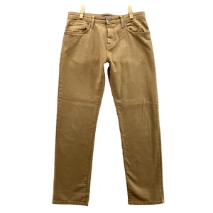 Mavi Jeans Zach Herren 32 x 31 * hellbraun Twill gerade Reise adrette Arbeitskleidung Akademie - Bild 1 von 14