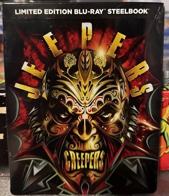 JEEPERS CREEPERS STEELBOOK ORLANDO AROCENA Best Buy ART OOP Horror RARE w/CASE - Imagem 1 de 4