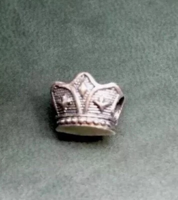 Cuentas de corona de reinas de plata de ley 925 Zable para todas las pulseras con dije Foto 1 de 4