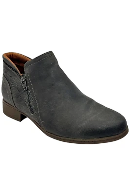 Cobb Hill Women's Leather Ankle Boots Crosbie Dusty Olive - Image 1 of 3