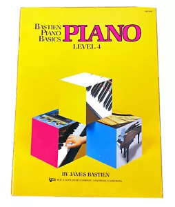 Bastien Piano Basics LEVEL 4 LESSON BOOK-James Bastien-Piano Lessons-Music - Picture 1 of 2