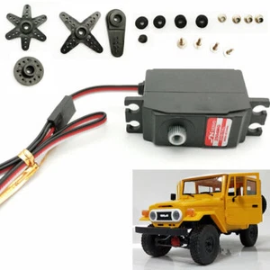 Metal Gear Steering Servo Upgrade 25g DIY Kit for 1/16 WPL C34 C34K Truck RC Car - Picture 1 of 8