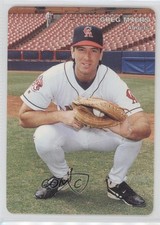 1995 Mother's Cookies California Angels Stadium Giveaway Greg Myers #11