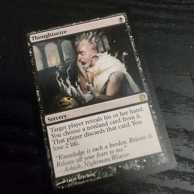 MTG - 1x Thoughtseize - Theros MTG NM - Image 1 of 2
