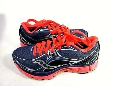 Zapato para correr Saucony Mirage 5 para mujer gris/vizicoral/verde S10267-2, talla 5  Foto 1 de 4