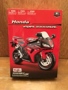 MAISTO HONDA CDR 1000 RR MOTORCYCLE KIT 1:12  NEW In BoX Crotch Rocket Model - Picture 1 of 2