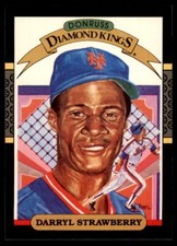 1987 Donruss #4 Darryl Strawberry New York Mets