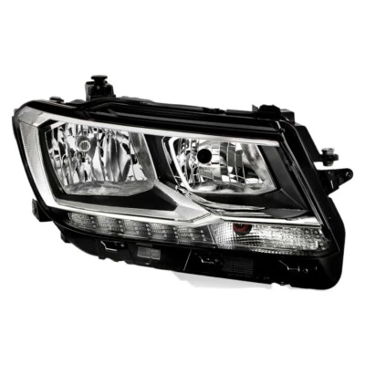 For 2018-2021 Volkswagen Tiguan Halogen w/LED DRL Headlight Passenger Side Foto 1 de 2