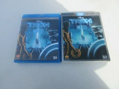Tron Legacy (3D/2D Blu-ray/DVD, 2011, w OOP  Slipcover rare - Image 1 of 4