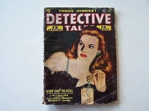 DETECTIVE TALES DEC 1945, ORIGINAL PULP MAGAZINE - Picture 1 of 1