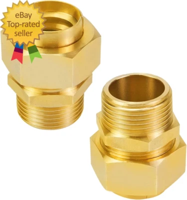 CSST Male NPT Fitting Kit Brass Natural Gas Quick Connect Adapter 3/4'' Grill