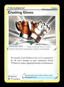 Pokemon Chilling Reign CRUSHING GLOVES 133/198 - Picture 1 of 1