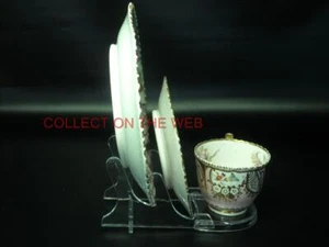 ONE of - CUP SAUCER & PLATE Trio Display Stand See extra photos showing display - Picture 1 of 5