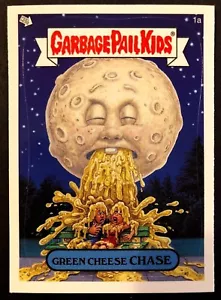 Topps Garbage Pail Kids 2005 GPK ANS 4 #1a Green Cheese CHASE come nuovo - Foto 1 di 1