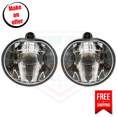 Conjunto de 2 faróis de neblina dianteiros laterais esquerdo e direito para 1996-2000 Chrysler Sebring JX,JXi - Imagem 1 de 4