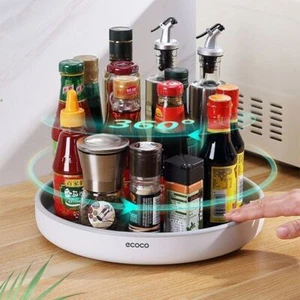 360°Rotating Spice Rack Organizer Seasoning Holder Kitchen Storage Home Supplies - Picture 1 of 14