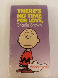 Peanuts There's No Time For Love Charlie Brown VHS Video Cassette New Sealed - Picture 1 of 2