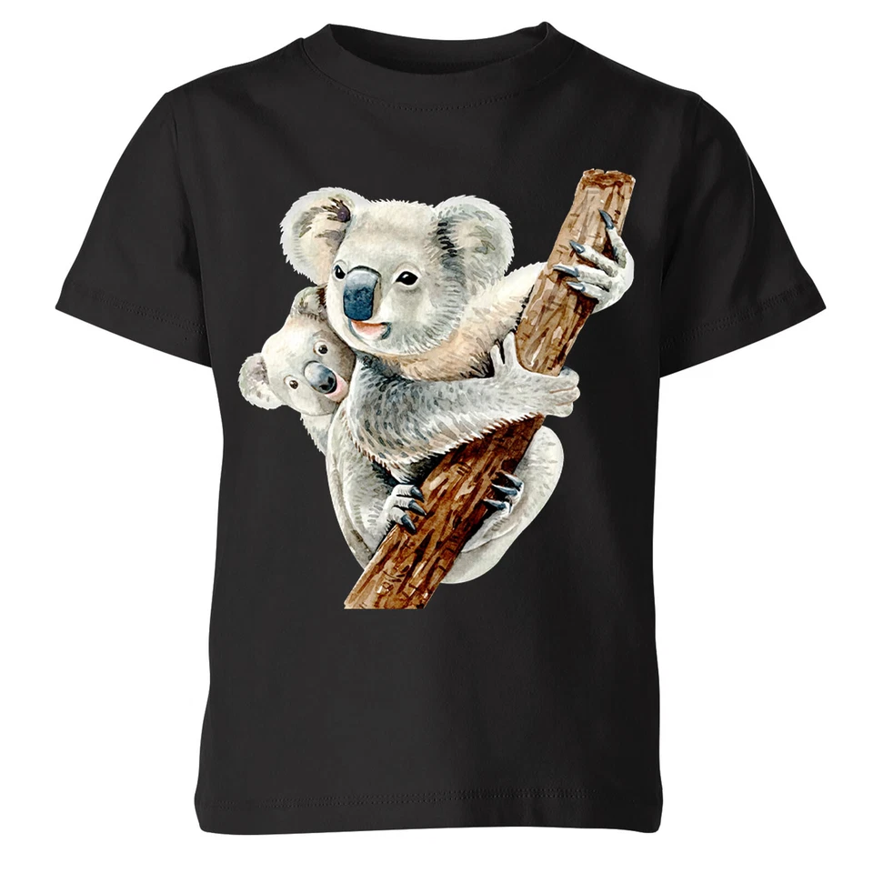 Koala Classic Kids T Shirt Animal Lovers Boys Girls Graphic Tee#P1#OR#A