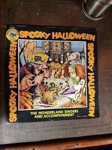 Spooky Halloween Album LP Vinyl WONDERLAND SINGERS A.A. Records LP-293 - Picture 1 of 4