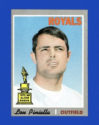 1970 Topps Set-Break #321 Lou Piniella como nuevo *GMCARDS* Foto 1 de 2