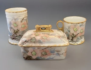 Antike Charles Field Haviland Limoges Kommode Waschtisch Set - Ende 1800 TOP - Bild 1 von 22