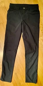 Lululemon ABC Pants Classic 31 Tall 37 " Gray 5-Pocket Chino EUC - Picture 1 of 7