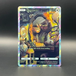 Fan Art Pokemon TCG Pocket Glameow Holo IR | Space-Time Smackdown - Picture 1 of 4