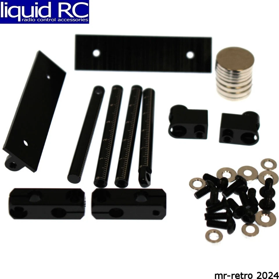 Racers Edge 1032 Aluminum Magnetic Body Mount Set 1:10 Drift Cars Full Post - Image 1 of 1